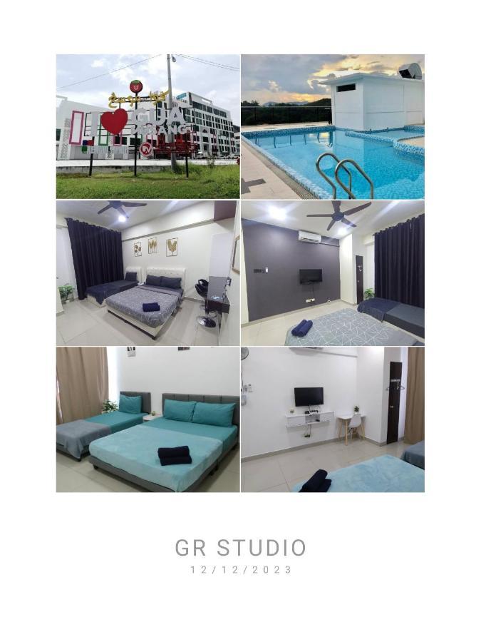 Gr Studio Apartment Kompleks Mutiara Gua Musang Buitenkant foto
