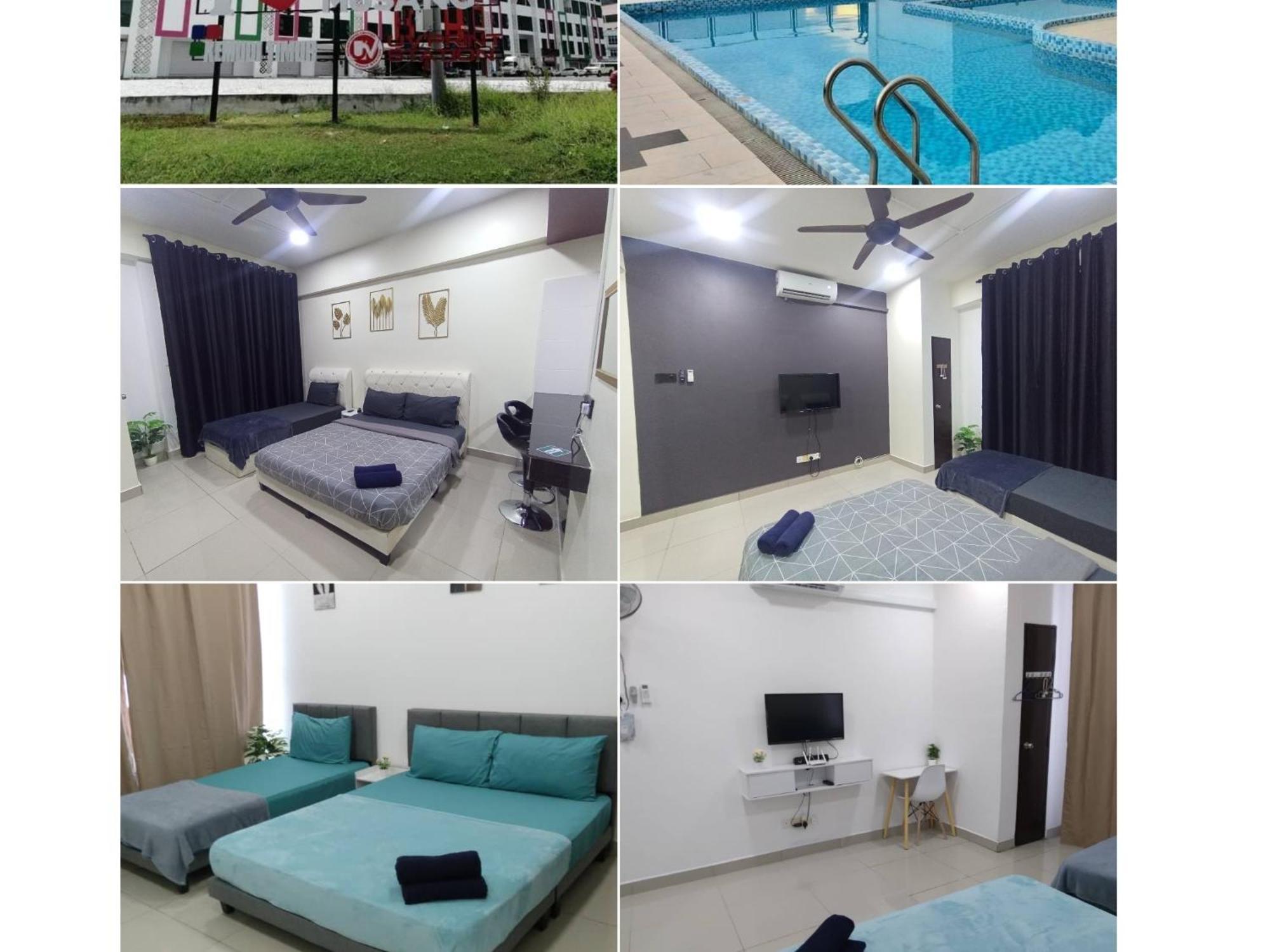 Gr Studio Apartment Kompleks Mutiara Gua Musang Buitenkant foto